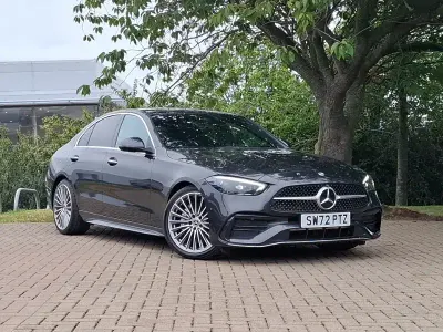 Used Mercedes C200 AMG Line Premium 204 HP (150 kW) 2022 Grey Sedan