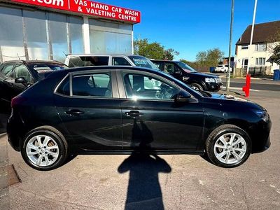Used Vauxhall Corsa 75 HP (55 kW) 2020 Black Hatchback