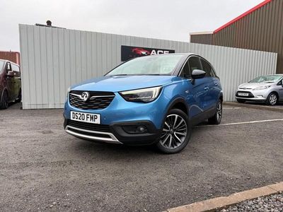 Used Vauxhall Crossland X Elite 130 HP (95 kW) 2020 Blue SUV