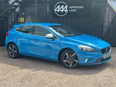 Used Volvo V40 R-Design 2014 Blue Hatchback