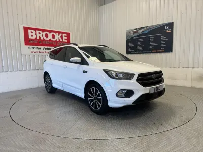Used Ford Kuga ST-Line 150 HP (110 kW) 2017 White SUV