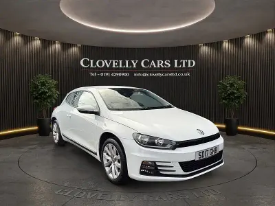 Used VW Scirocco S 125 HP (91 kW) 2017 White Coupe