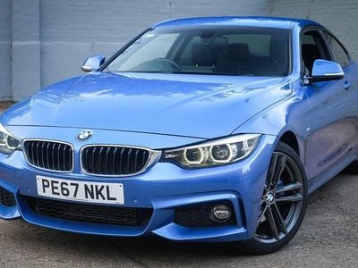 Blue Used 2017 BMW 420 M Sport Coupe | £15,299 (Fair price)