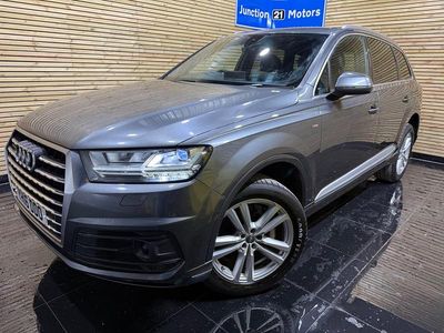 Used Audi Q7 S-Line 272 HP (200 kW) 2016 Grey SUV