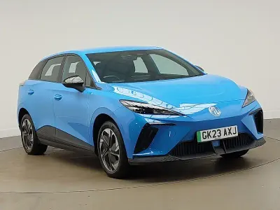 Used MG MG4 EV SE 149 kW (203 HP) 2023 Blue Hatchback