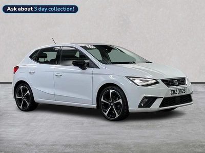 Used Seat Ibiza FR Sport 108 HP (79 kW) 2023 White Hatchback