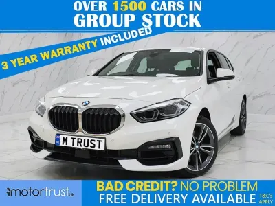 Used BMW 118 Sport Line 140 HP (102 kW) 2020 White Hatchback