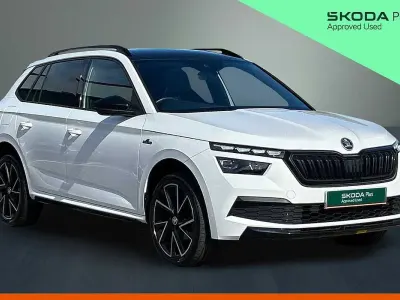 Used Skoda Kamiq Monte Carlo 150 HP (110 kW) 2023 White SUV
