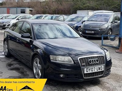 Used Audi A6 S-Line 180 HP (132 kW) 2007 Black Sedan