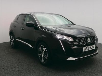 Used Peugeot 3008 Allure 131 HP (96 kW) 2021 Black SUV