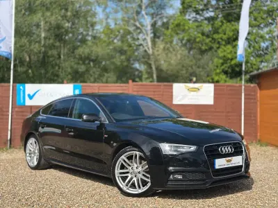 Used Audi A5 Sportback S-Line 190 HP (139 kW) 2016 Black Hatchback