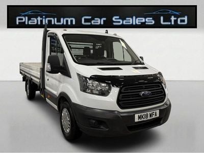 Używany Ford Transit 130 KM (95 kW) 2018 Biały Kabriolet