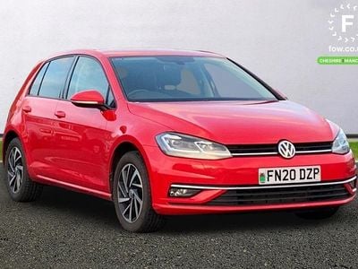 Red Used 2020 VW Golf VII Edition Hatchback | £15,299 (Fair price)