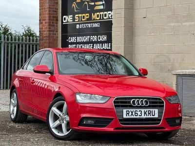 Used Audi A4 170 HP (125 kW) 2013 Red Sedan