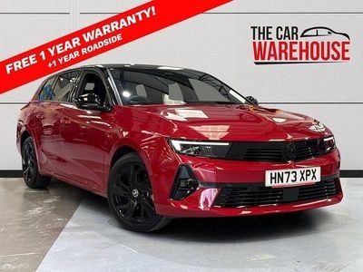 Used Vauxhall Astra 130 HP (95 kW) 2023 Red Estate