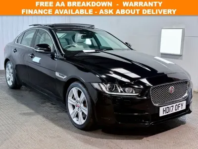 Used Jaguar XE Portfolio 240 HP (176 kW) 2017 Black Sedan