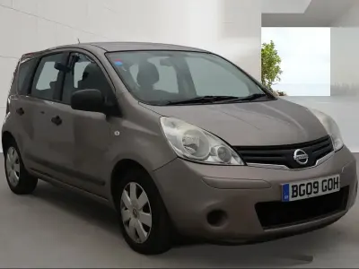 Used Nissan Note Visia 110 HP (80 kW) 2009 Gold Hatchback