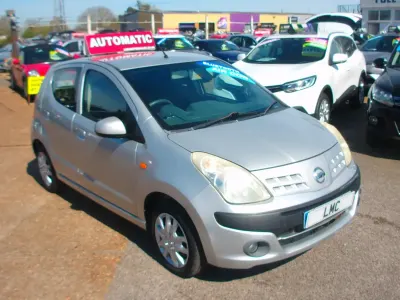 Używany Nissan Pixo N-TEC 68 KM (50 kW) 2011 Srebrny Hatchback