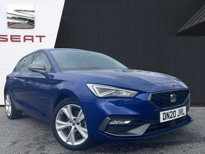 Used Seat Leon FR 130 HP (95 kW) 2020 Blue Hatchback