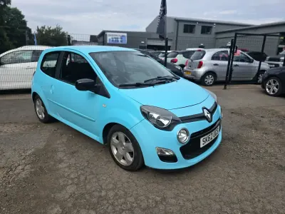 Used Renault Twingo Dynamique 75 HP (55 kW) 2012 Blue Hatchback