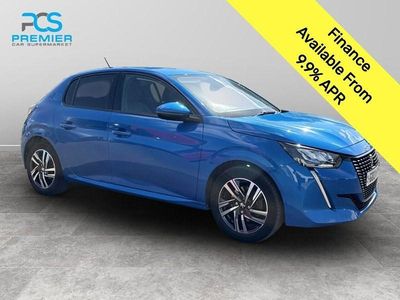Gebraucht Peugeot 208 Allure Premium 100 PS (73 kW) 2021 Blau Kleinwagen