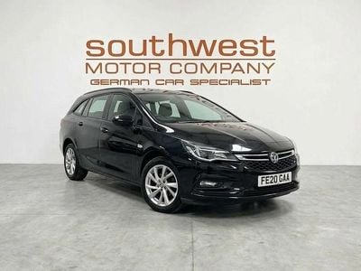 Used Vauxhall Astra Business Edition 122 HP (89 kW) 2020 Black Estate