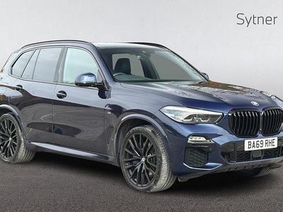 Used BMW X5 M Sport 265 HP (194 kW) 2019 Blue SUV