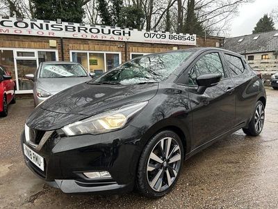 Used Nissan Micra Tekna 2018 Black Hatchback
