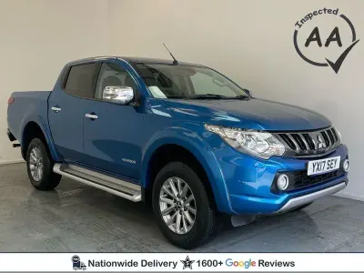 Used Mitsubishi L200 Warrior 178 HP (130 kW) 2017 Blue Pickup