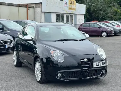 Used Alfa Romeo MiTo Veloce 100 HP (73 kW) 2011 Black Hatchback