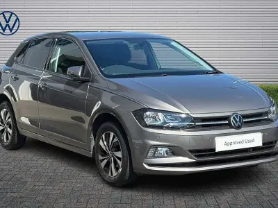 Used VW Polo Match 95 HP (69 kW) 2021 Grey Hatchback
