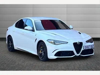 Used Alfa Romeo Giulia Quadrifoglio 502 HP (369 kW) 2017 White Sedan