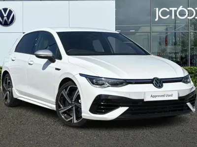 Used VW Golf VIII R 320 HP (235 kW) 2021 White Hatchback