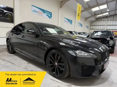 Used Jaguar XF S 300 HP (220 kW) 2017 Black Sedan