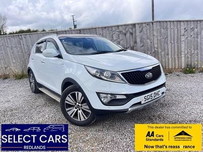 Begagnad Kia Sportage 181 HK (133 kW) 2015 Vit SUV