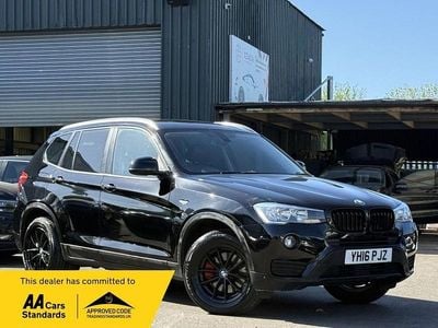 Begagnad BMW X3 Comfort Edition 190 HK (139 kW) 2016 Svart SUV
