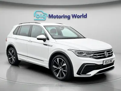 Used VW Tiguan R-line 150 HP (110 kW) 2021 White SUV