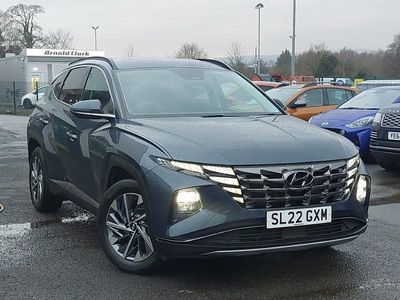 Blue Used 2022 Hyundai Tucson Premium SUV | £17,498 (Fair price)