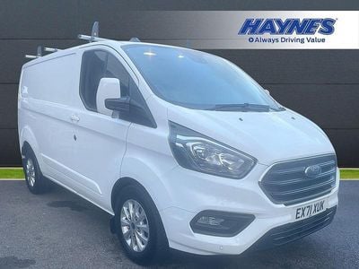 White Used 2021 Ford Transit Custom Limited Van | £20,495 (Fair price)