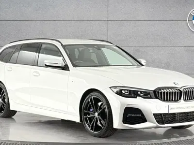 Used BMW 330 M Sport 254 HP (186 kW) 2021 White Estate