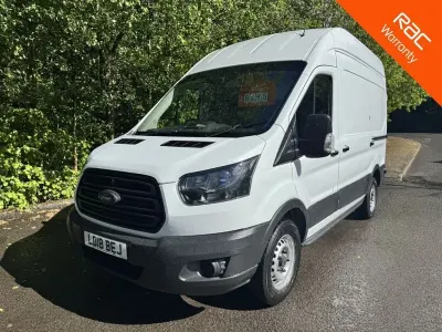 Used Ford Transit 130 HP (95 kW) 2018 White Van