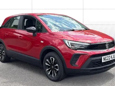 Used Vauxhall Crossland Design Edition 83 HP (61 kW) 2022 Red SUV