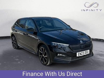 Used Skoda Scala Monte Carlo 110 HP (80 kW) 2023 Black Hatchback