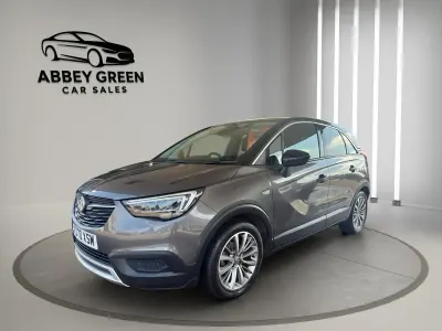 Used Vauxhall Crossland X SRi 83 HP (61 kW) 2020 Grey SUV