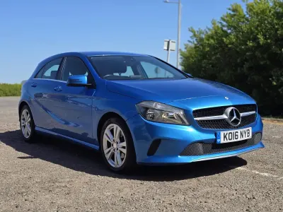 Used Mercedes A180 2016 Blue Hatchback