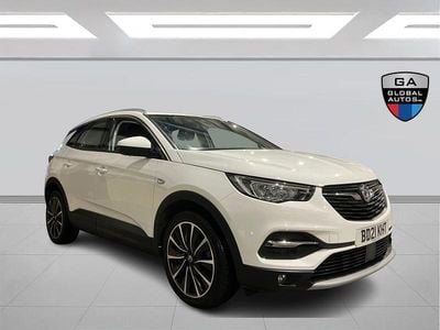 Used Vauxhall Grandland X Elite 130 HP (95 kW) 2021 White SUV