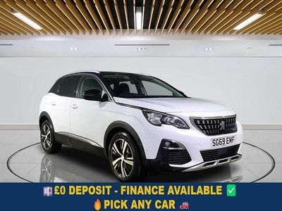 White Used 2019 Peugeot 3008 Allure SUV | £10,949 (Fair price)