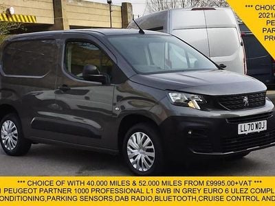 Used Peugeot Partner 131 HP (96 kW) 2021 Grey MPV