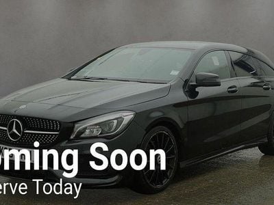 Begagnad Mercedes CLA220 Shooting Brake AMG line 170 HK (125 kW) 2018 Svart Kombi