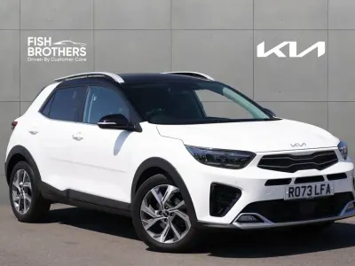 Used Kia Stonic GT-Line S 117 HP (86 kW) 2023 White SUV